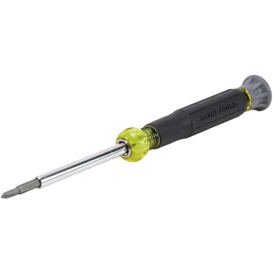 Klein Tools 4-in-1 Electronics Screwdriver Set: $12