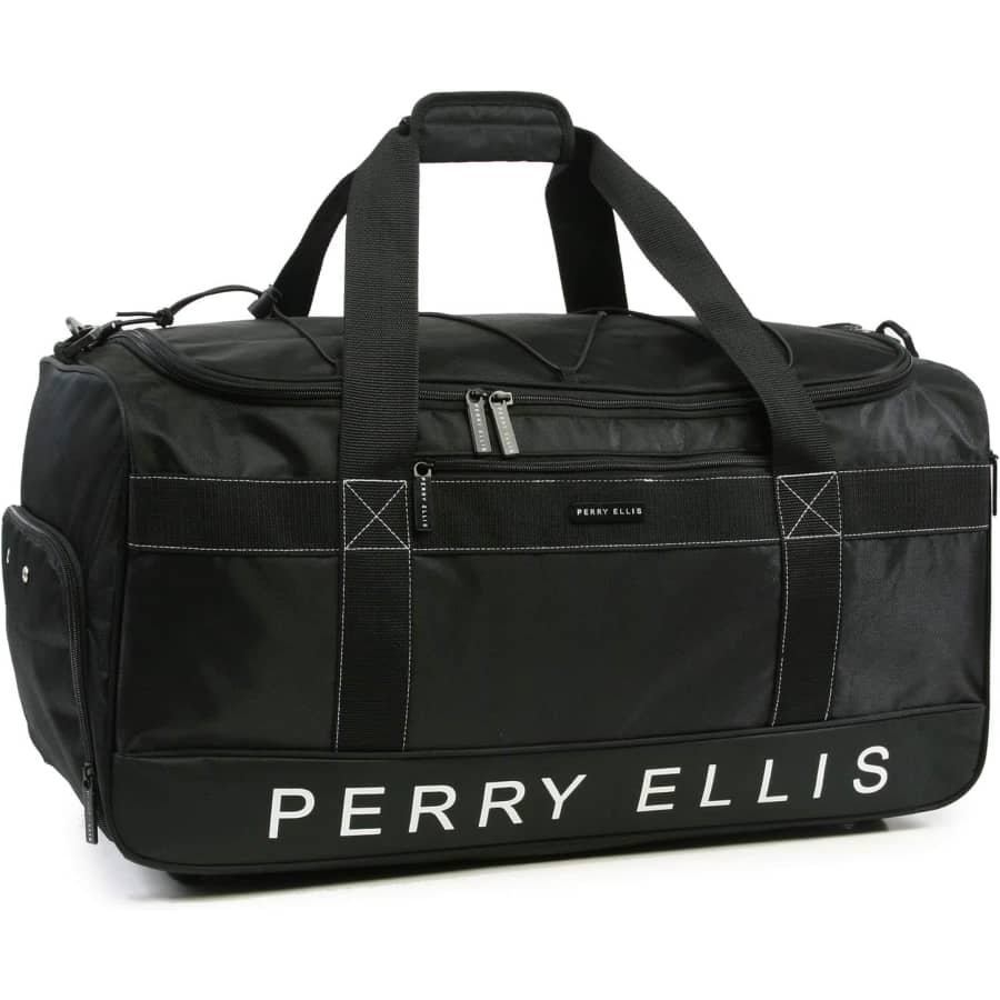 Perry Ellis 22" Weekender Duffel Bag: $24