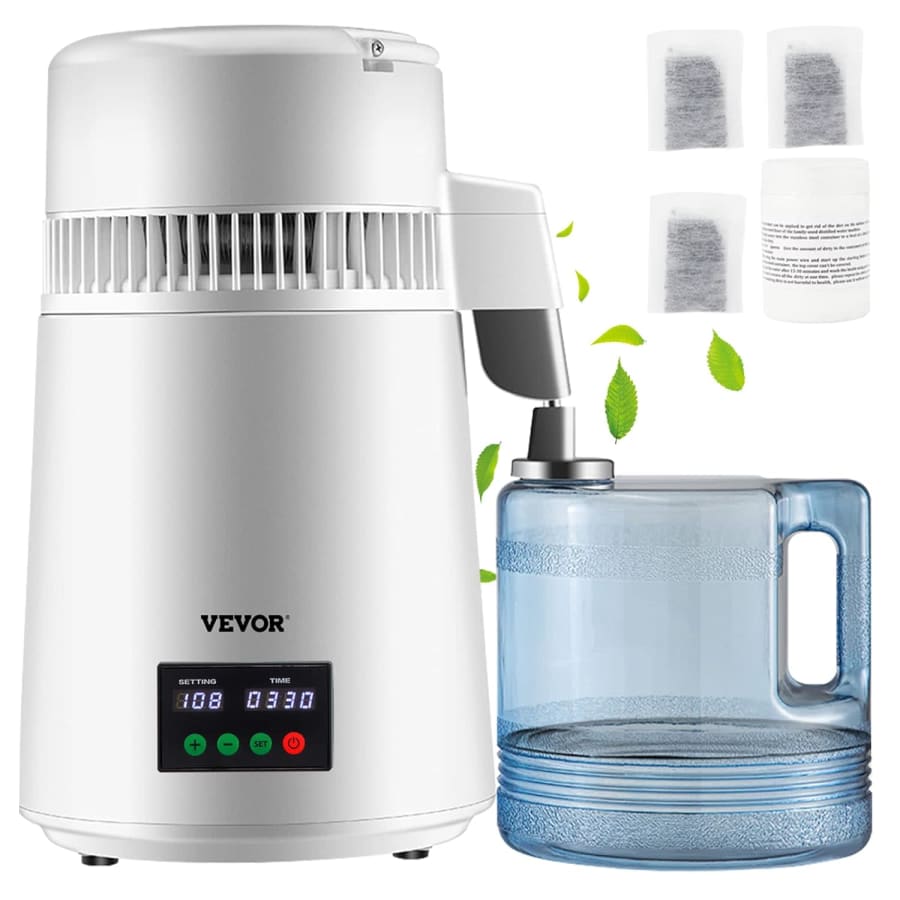 Vevor 1.1-Gallon Water Distiller: $84 Vevor 1.1-Gallon Water Distiller: $84
