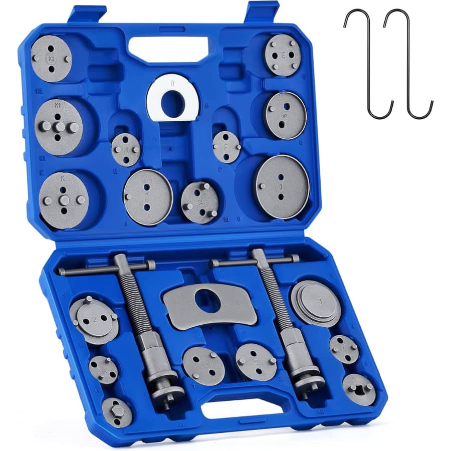 Orion Motor Tech 24pc Brake Caliper Compression Tool Set: $25