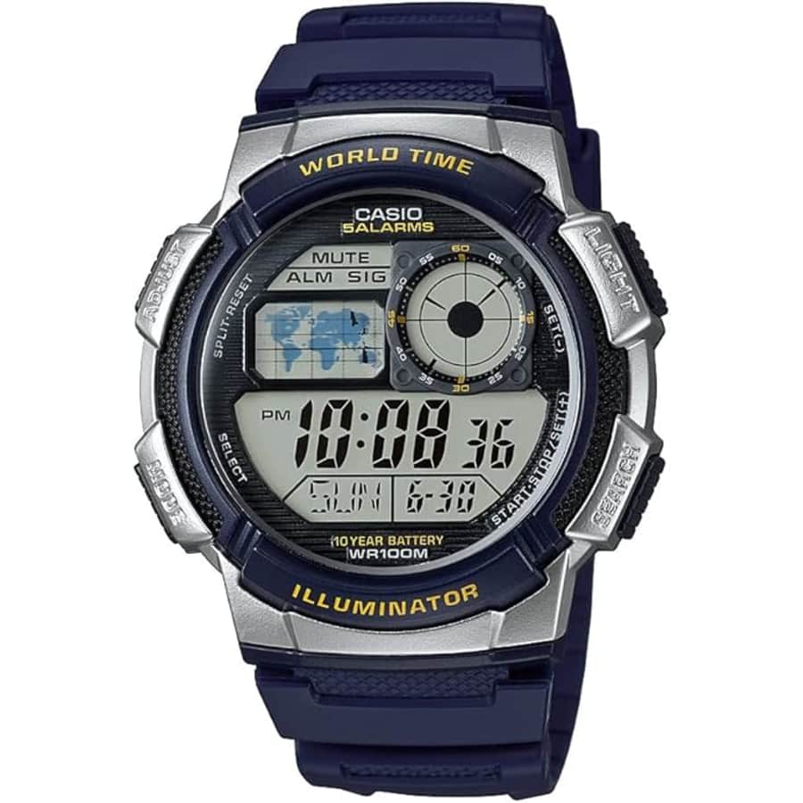Casio Men's AE1000W Series Digital Watch: $20