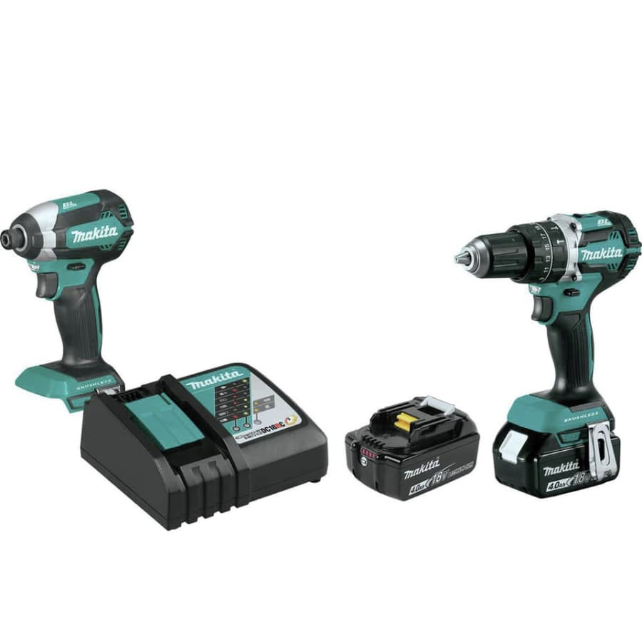 Refurbished Makita XT269MR 18V Hammer Drill Driver & Impact Driver Kit: $180