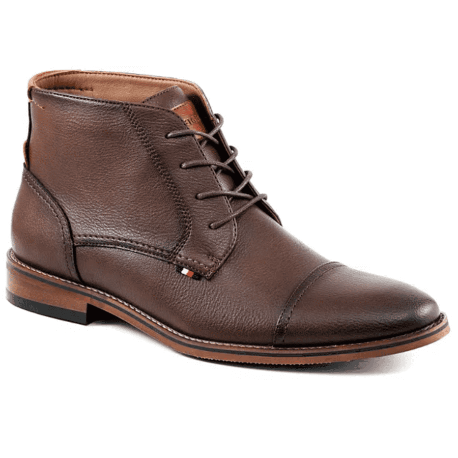 Tommy Hilfiger Men's Blaze Cap Toe Lace Up Boots: $46