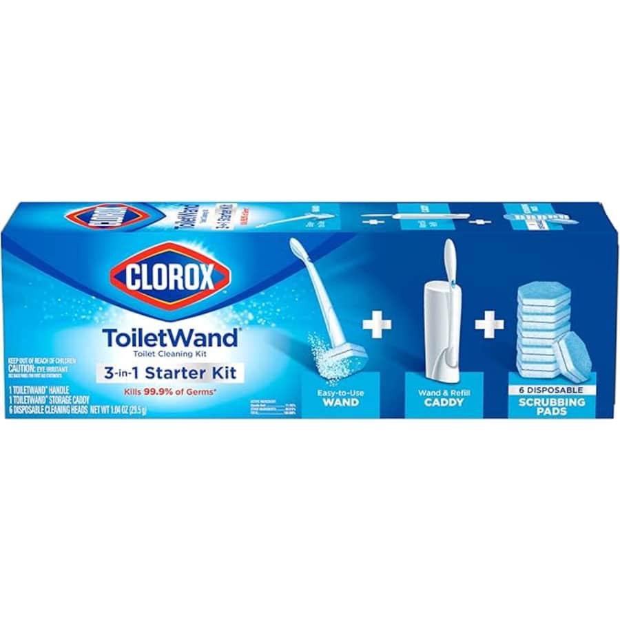 Clorox Original Cleaning System w/ 6 Refill Heads: $12 Clorox Original Cleaning System w/ 6 Refill Heads: $12