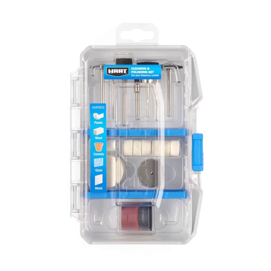 Hart 20-Piece Cleaning & Polishing Set: $7.79 Hart 20-Piece Cleaning & Polishing Set: $7.79