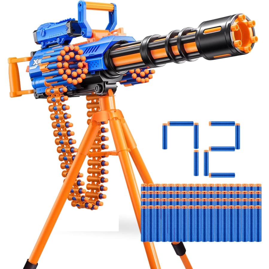 X-Shot Insanity Series Motorized Rage Fire Gatlin Gun: $24