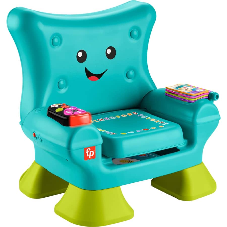 Fisher-Price Toddler Learning Toy Laugh & Learn Smart Stages Chair: $30 Fisher-Price Toddler Learning Toy Laugh & Learn Smart Stages Chair: $30