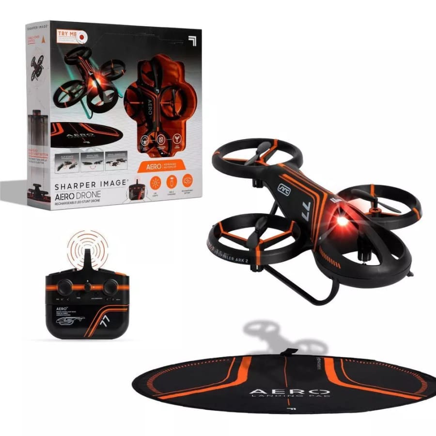 Sharper Image Rechargeable Aero Stunt Drone: $10 Sharper Image Rechargeable Aero Stunt Drone: $10