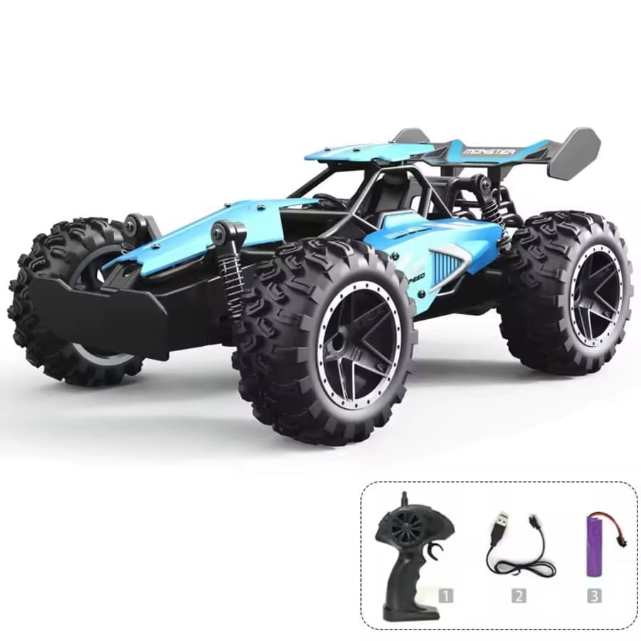 1:18 Mini RC Racing Off-Road Monster Truck: $7.65