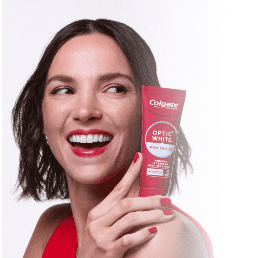 Colgate Optic White Pro Series Express White Toothpaste Sample + Soft Toothbrush: Free