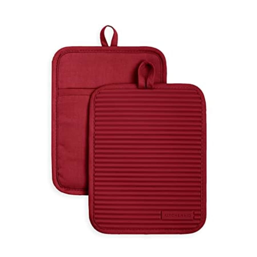 KitchenAid 7x9" Silicone Pot Holder Set: $11.99 KitchenAid 7x9" Silicone Pot Holder Set: $11.99