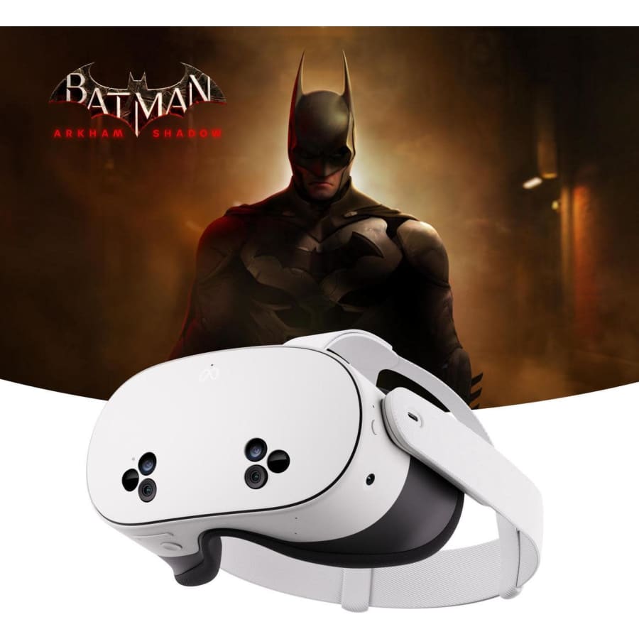 Meta Quest 3S 256GB + Batman: Arkham Shadow + 3-Month Trial of Meta Quest+ + $15 Gift Card: $349.99 Meta Quest 3S 256GB + Batman: Arkham Shadow + 3-Month Trial of Meta Quest+ + $15 Gift Card: $349.99
