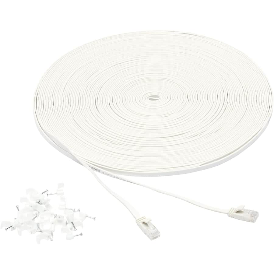Amazon Basics Cat 6 Ethernet RJ45 10Gbps Flat Cable: $11 w/ Prime Amazon Basics Cat 6 Ethernet RJ45 10Gbps Flat Cable: $11 w/ Prime