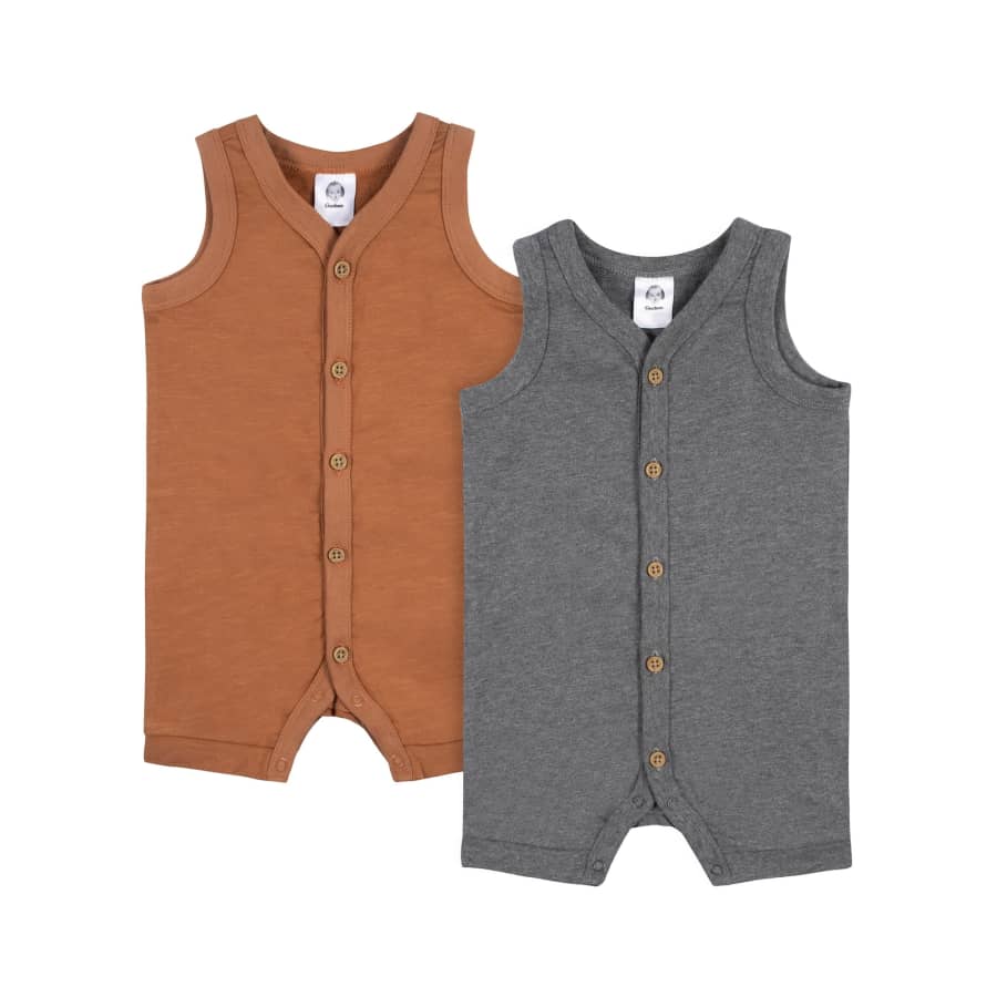 Gerber Baby Short Leg Romper 2-Pack: $3.60