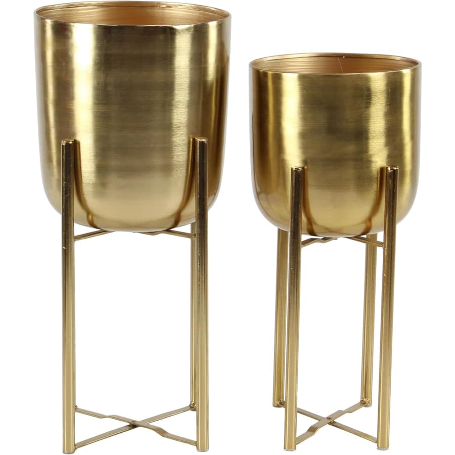 CosmoLiving by Cosmopolitan Metal Indoor/Outdoor Dome Planter 2-Pack: $59.25 CosmoLiving by Cosmopolitan Metal Indoor/Outdoor Dome Planter 2-Pack: $59.25