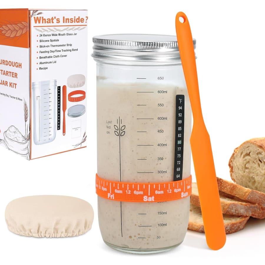 Sourdough Starter Jar Kit: $7.49