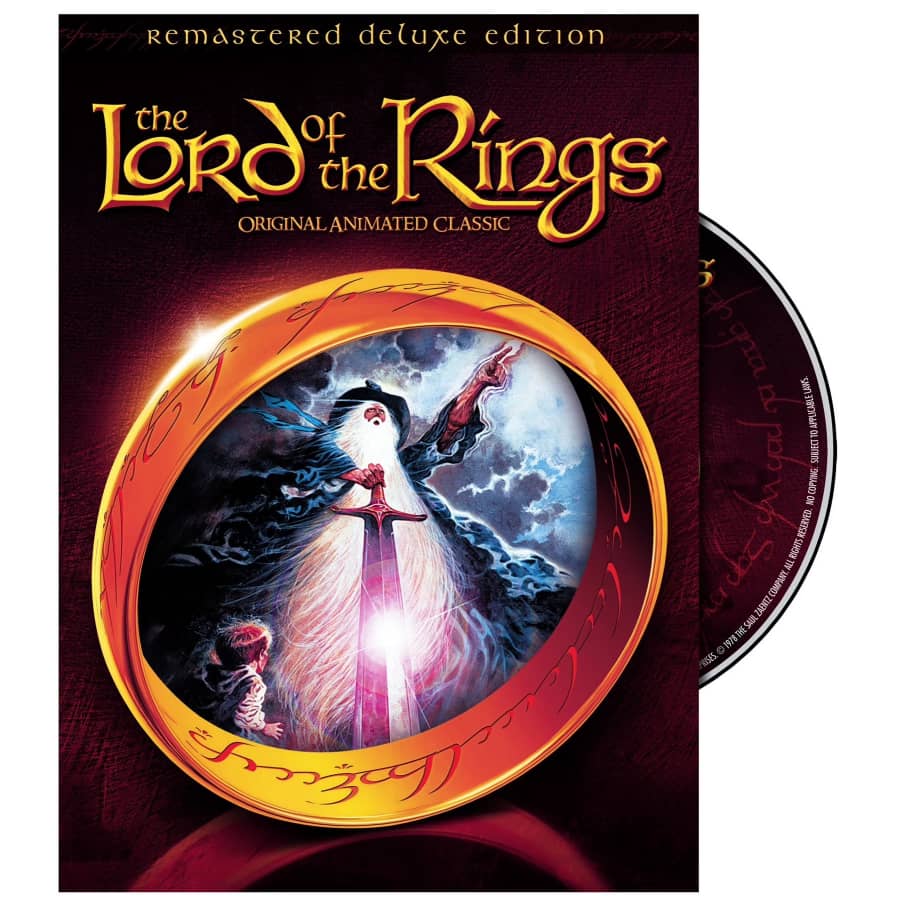 Lord of the Rings: Original Animated Classic on DVD: $5