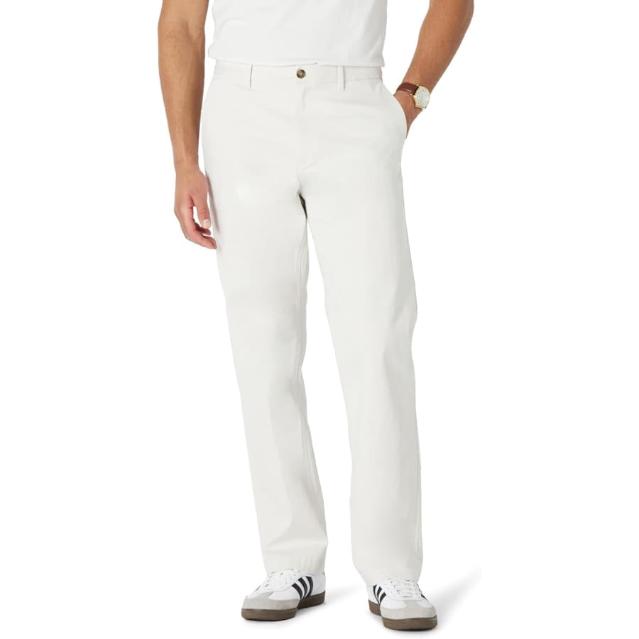 Amazon Essentials Men's Relaxed-Fit Cotton Chino Pant: From $21... or less