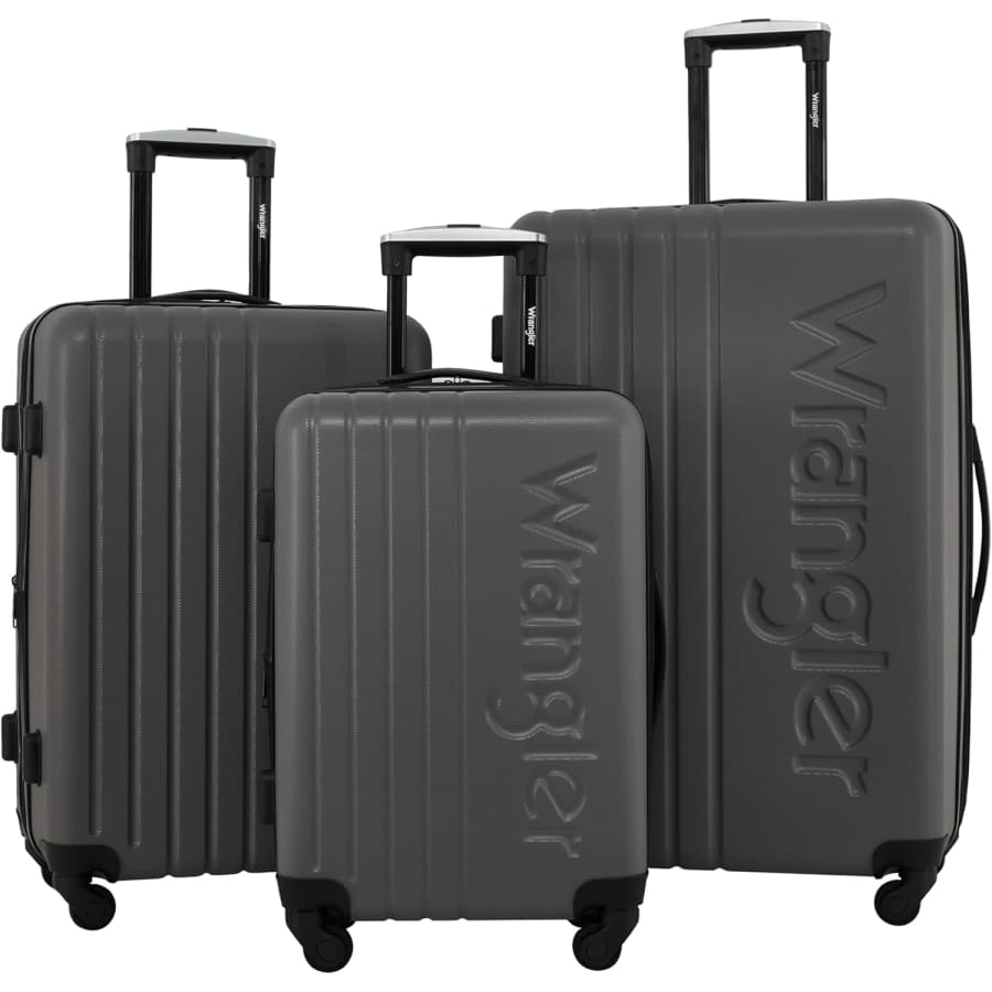 Wrangler Quest 3-Piece Luggage Set: $85 Wrangler Quest 3-Piece Luggage Set: $85