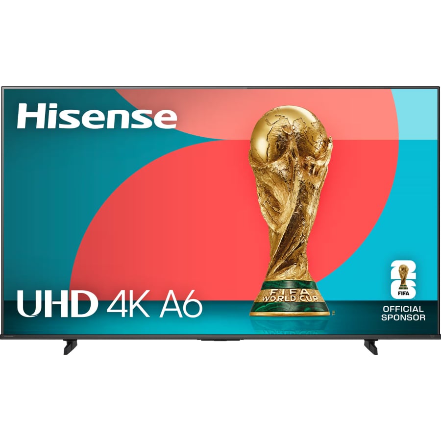 Hisense A6 65A6NF 65" 4K UHD Smart TV: $270