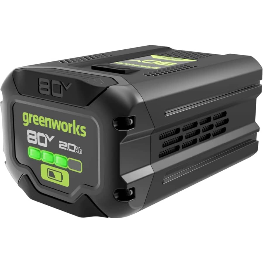 Greenworks 80V 2.0Ah Lithium-Ion Battery: $72