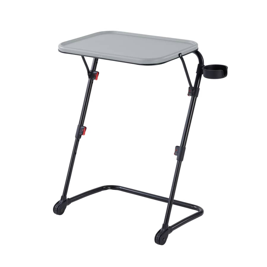 Mainstays Adjustable Folding TV Tray w/ Cup Holder: $16.20