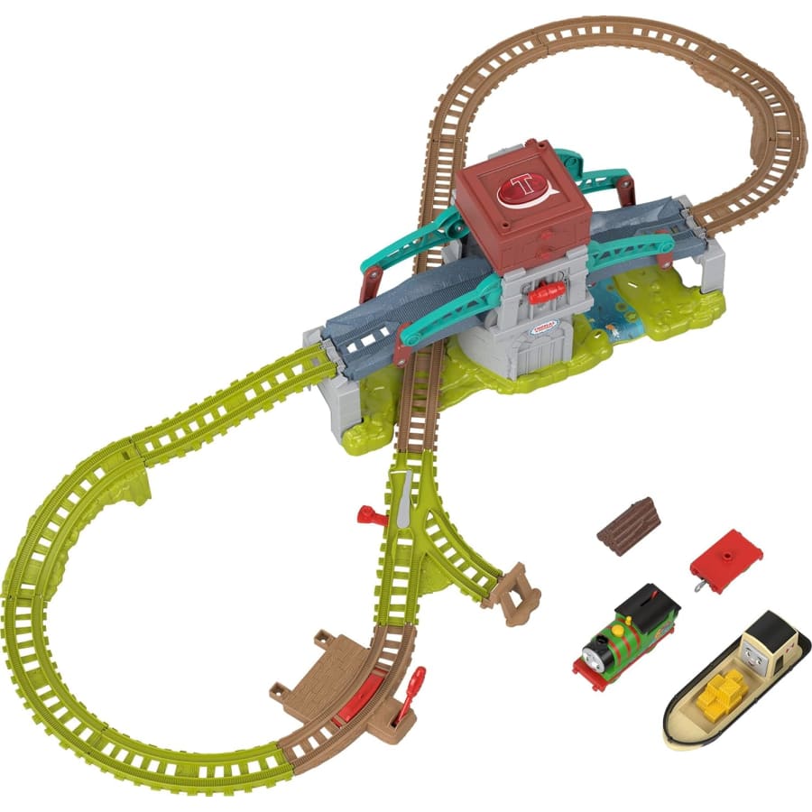Thomas & Friends Talking Bulstrode & Which-Way Bridge Train Set: $25.61