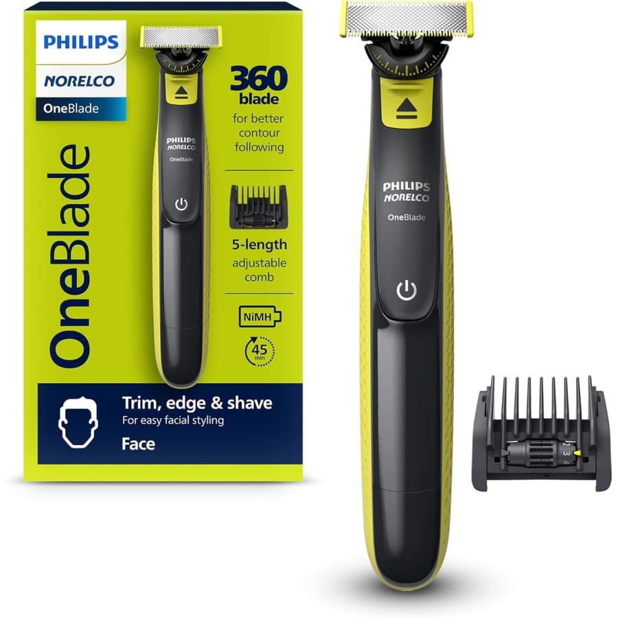 Philips Norelco OneBlade 360 Pro Face & Body Trimmer: $30 Philips Norelco OneBlade 360 Pro Face & Body Trimmer: $30