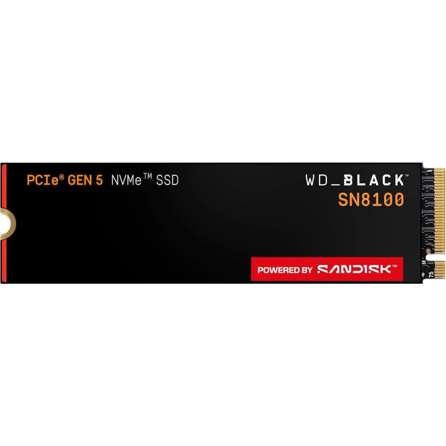 WD_BLACK 1TB SN8100 Gen 5 PCIe NVMe Internal Solid State Drive: $139.99 WD_BLACK 1TB SN8100 Gen 5 PCIe NVMe Internal Solid State Drive: $139.99