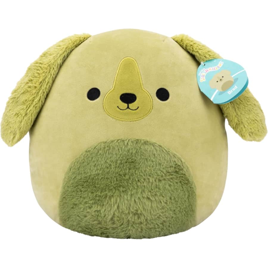 Squishmallows 12" Brad The Green Retriever Plush: $6.19