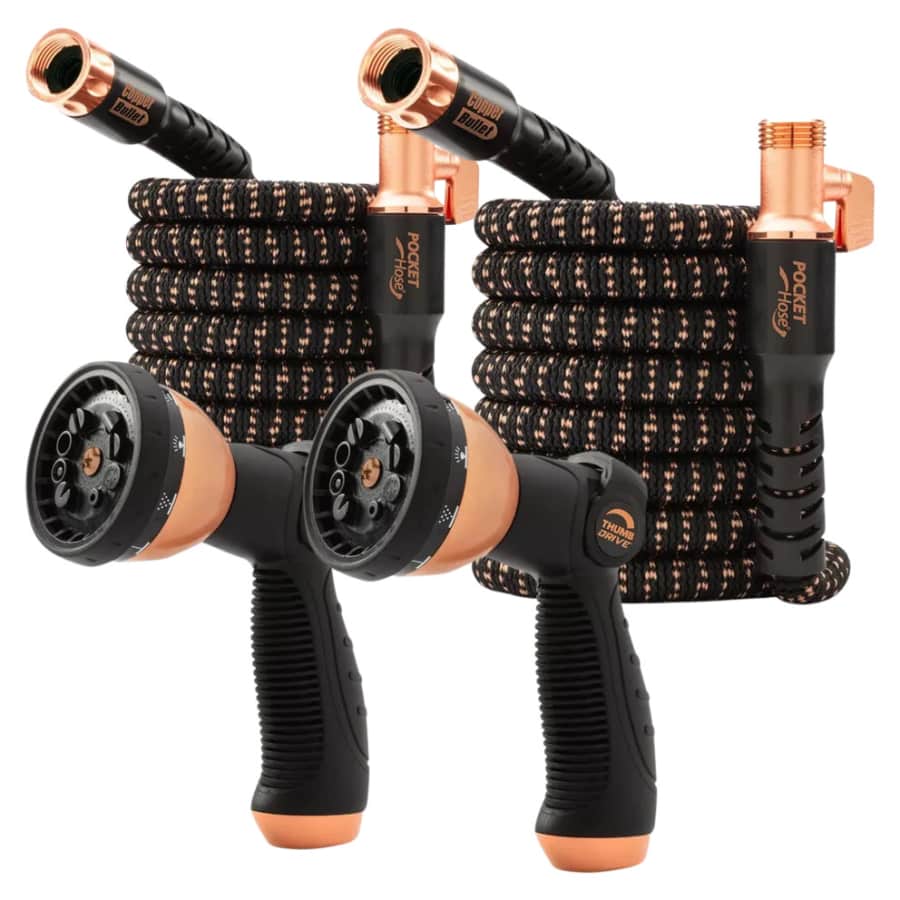 Pocket Hose Copper Bullet 25-Foot Hose 2-Pack: $30 Pocket Hose Copper Bullet 25-Foot Hose 2-Pack: $30