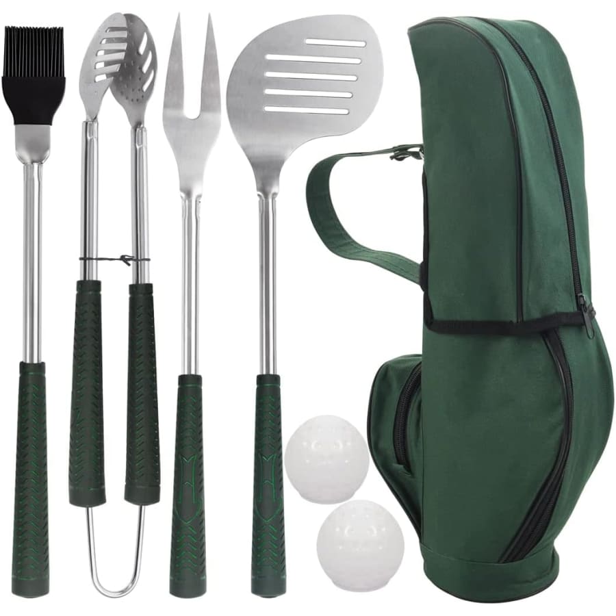 Poligo 7-Piece Golf-Club Style BBQ Tools Set: $30 Poligo 7-Piece Golf-Club Style BBQ Tools Set: $30
