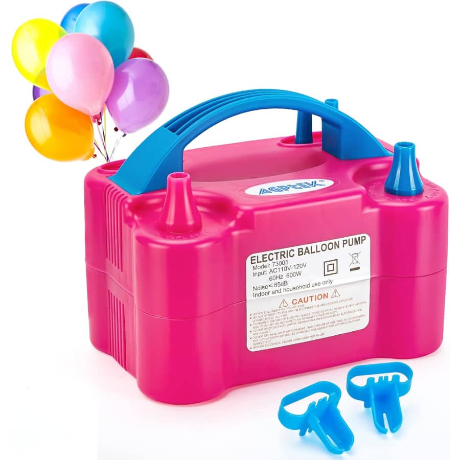 Electric Air Balloon Pump: $19 Electric Air Balloon Pump: $19