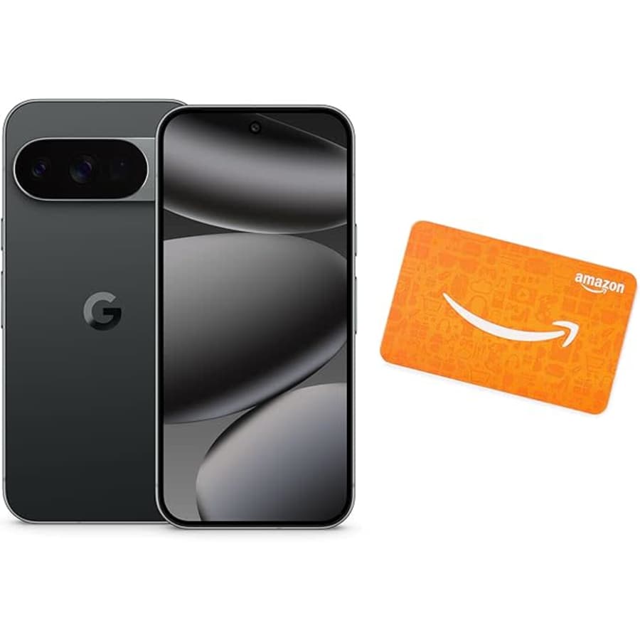 Unlocked Google Pixel 10 Pro 128GB Smartphone w/ $200 Amazon GC: $999 Unlocked Google Pixel 10 Pro 128GB Smartphone w/ $200 Amazon GC: $999
