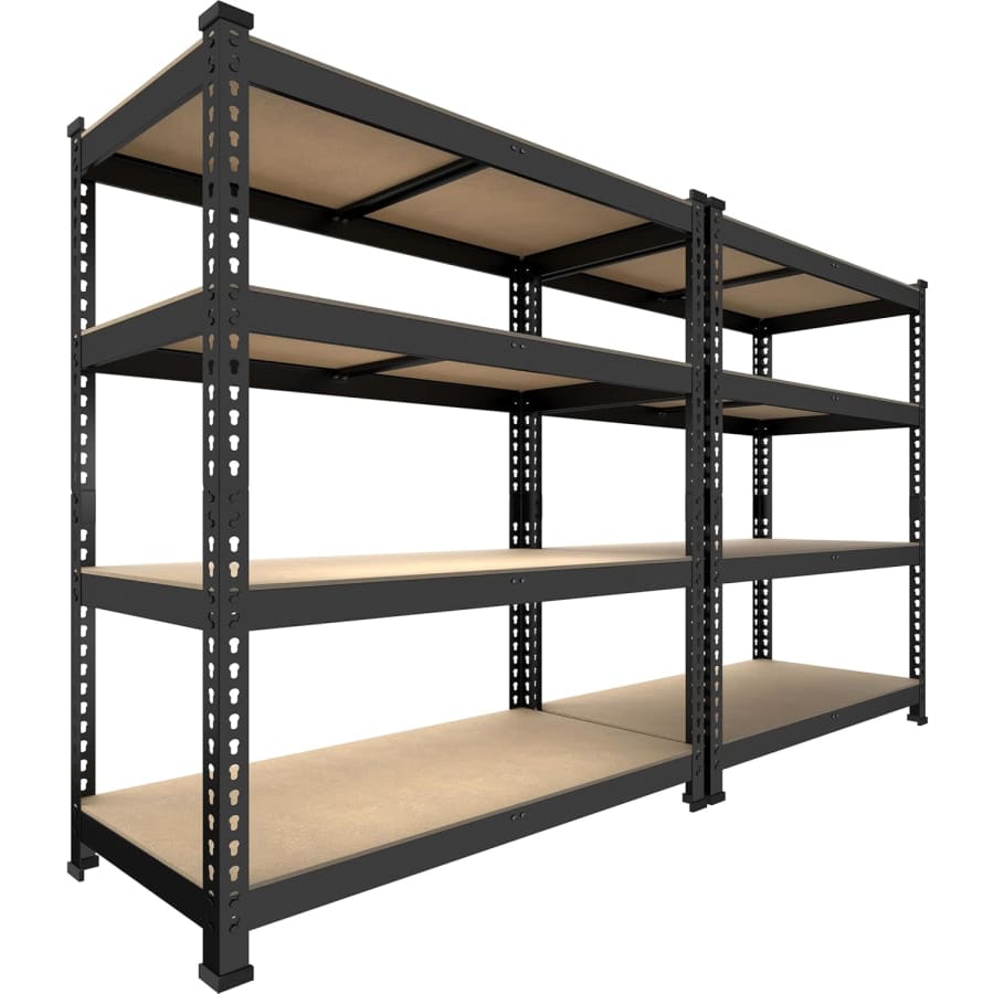 PrimeZone 72" 5-Tier Heavy Duty Storage Shelves 2-Pack: $128 PrimeZone 72" 5-Tier Heavy Duty Storage Shelves 2-Pack: $128