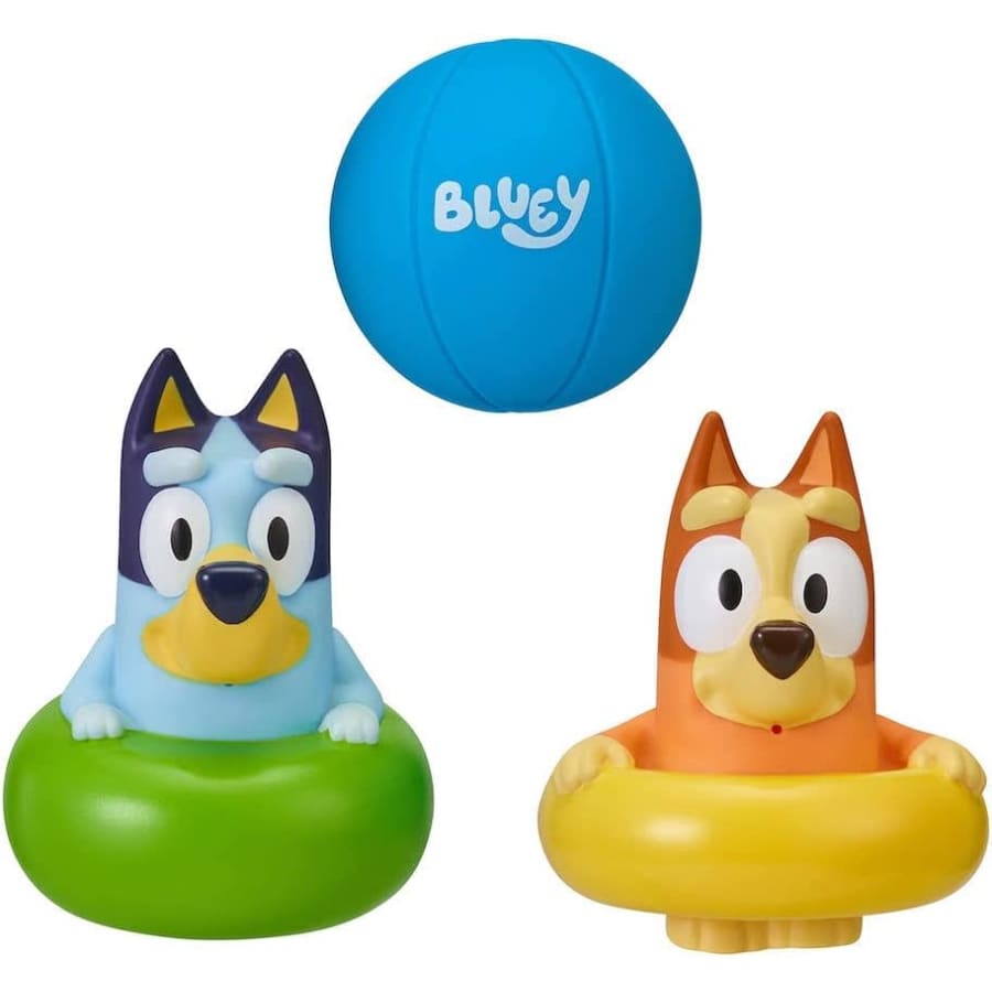 Bluey Bath Squirters 3-Pack: $4.05