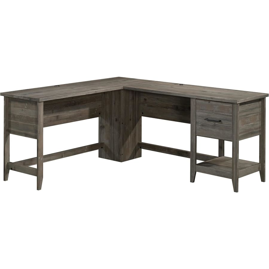 Sauder Summit Station L-Shaped Corner Home Office Desk: $93