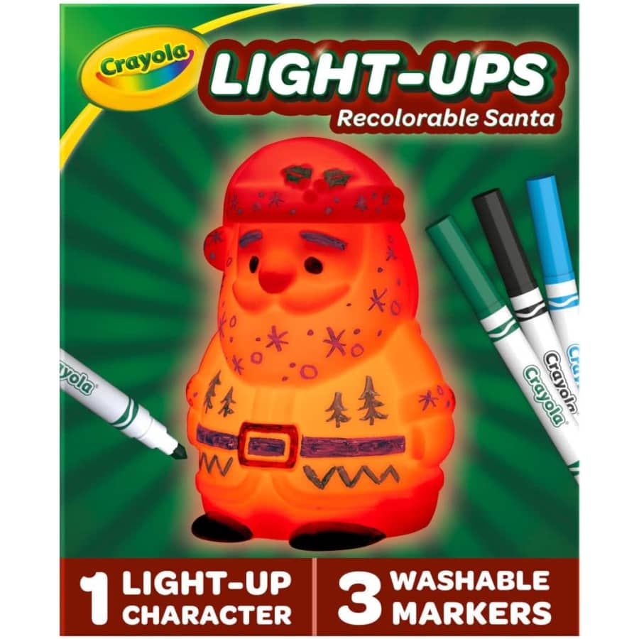 Crayola Light-Ups Recolorable Santa: $6.99 Crayola Light-Ups Recolorable Santa: $6.99