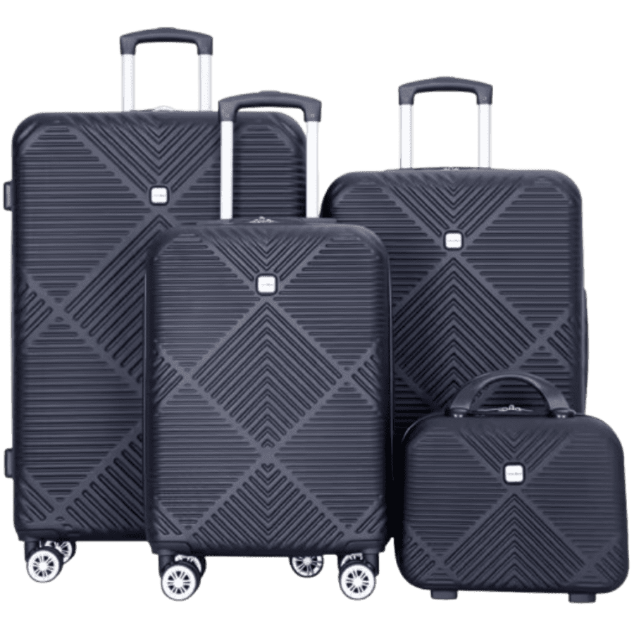 4-Piece Luggage Set: $74