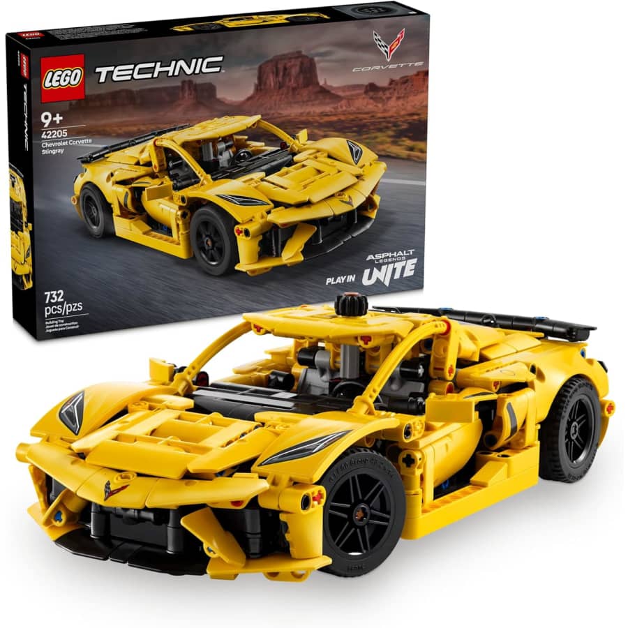 LEGO Technic Chevrolet Corvette Stingray Building Kit: $50 LEGO Technic Chevrolet Corvette Stingray Building Kit: $50