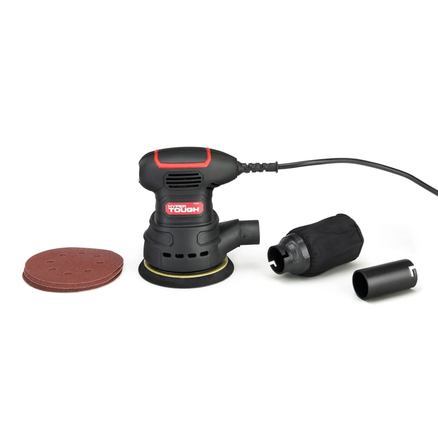 Hyper Tough 2.5A 5" Corded Orbital Sander w/ Dust Bag: $19.77 Hyper Tough 2.5A 5" Corded Orbital Sander w/ Dust Bag: $19.77