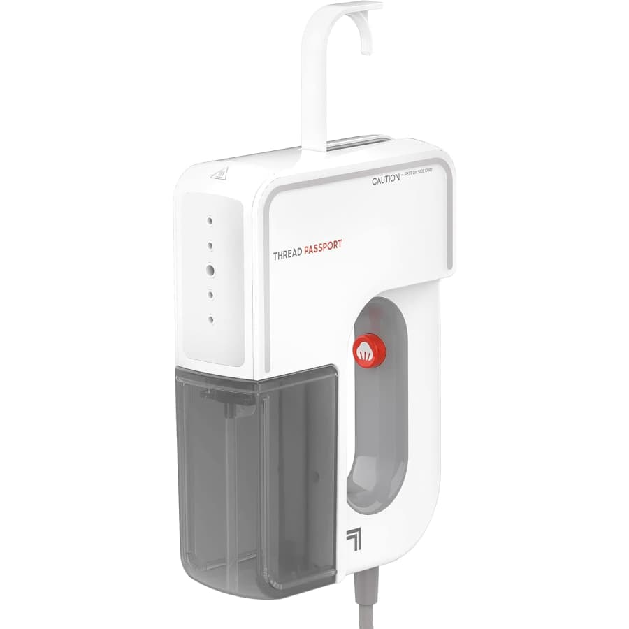 Sharper Image Thread Passport Handheld Travel Steamer: $16 Sharper Image Thread Passport Handheld Travel Steamer: $16