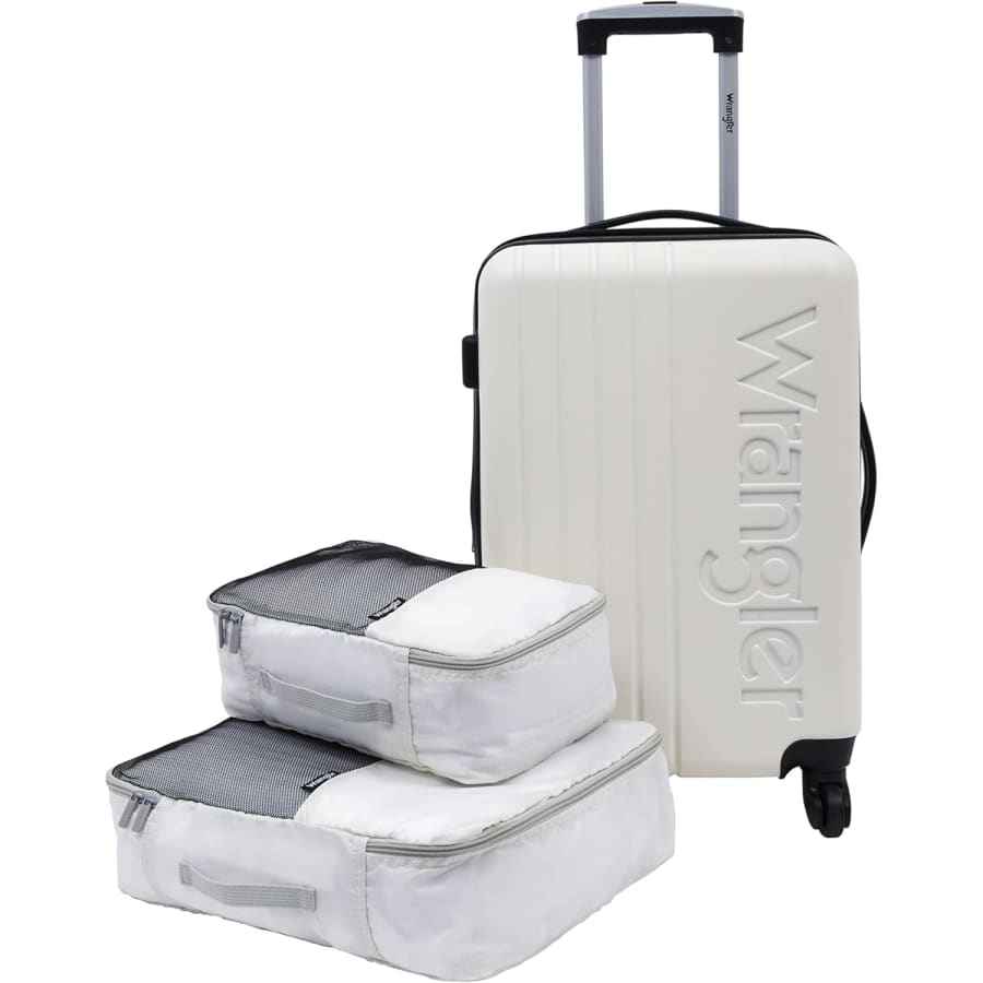 Wrangler 3-Piece Luggage Set: $34