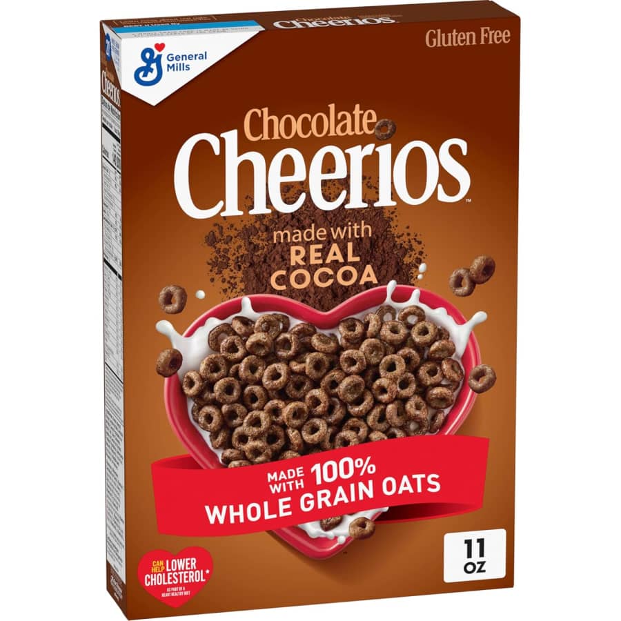 Chocolate Cheerios 11-oz. Cereal: $1.52 via Sub & Save Chocolate Cheerios 11-oz. Cereal: $1.52 via Sub & Save