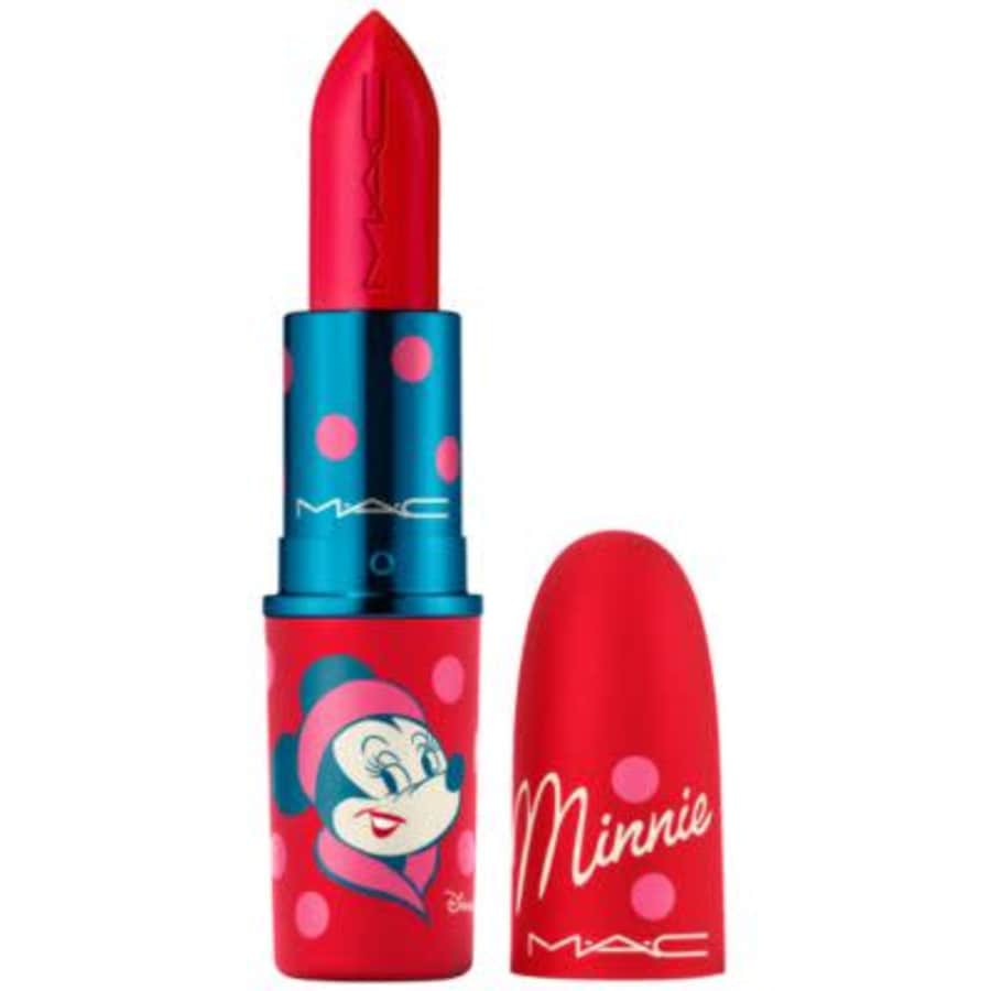 MAC x Disney Minnie Mouse & Daisy Duck Lustreglass Sheer-Shine Lipstick: $20.30