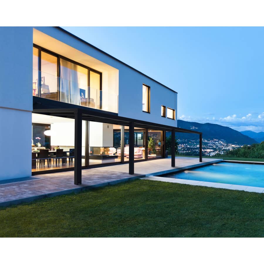 Canopia Stockholm 31-ft Aluminum Frame & Clear Panels Patio Cover: $11,171 Canopia Stockholm 31-ft Aluminum Frame & Clear Panels Patio Cover: $11,171