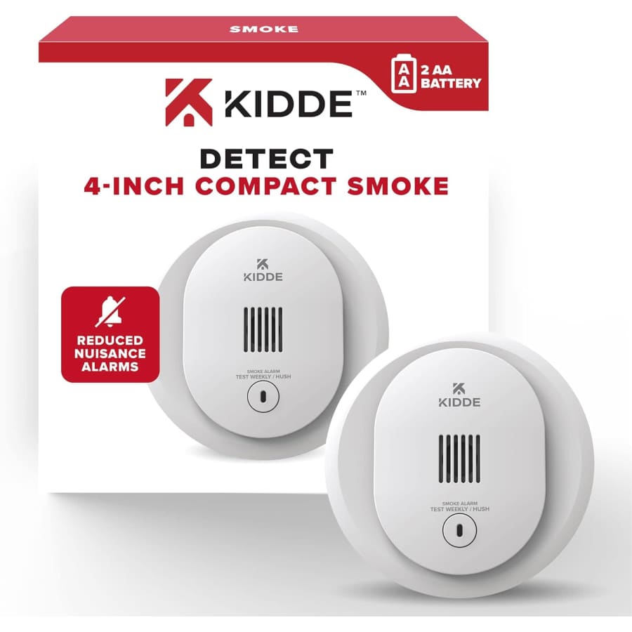 Kidde 4" Smoke Detector: $17 Kidde 4" Smoke Detector: $17