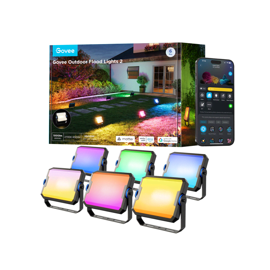 Govee Outdoor Flood Lights 2: $134.99 Govee Outdoor Flood Lights 2: $134.99