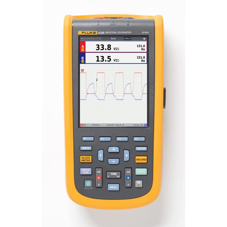 Fluke 125B Industrial ScopeMeter with SCC120 Kit: $3,076.30