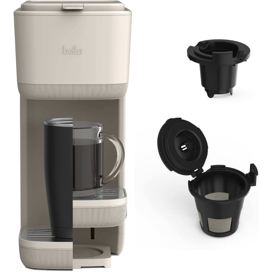 Bella Single Serve Coffee Maker: $25